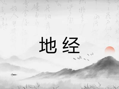 地经