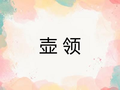 壶领
