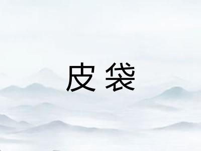 皮袋