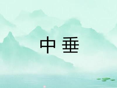 中垂
