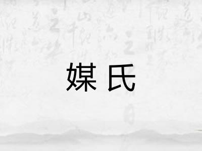 媒氏