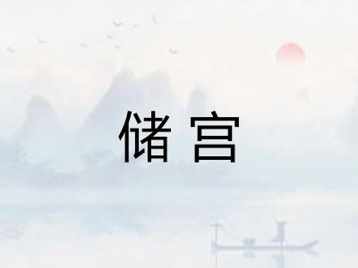 储宫
