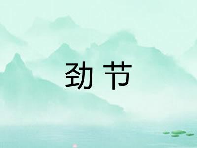 劲节
