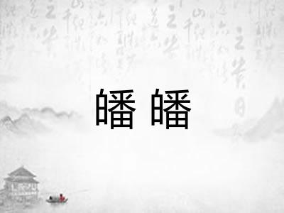 皤皤