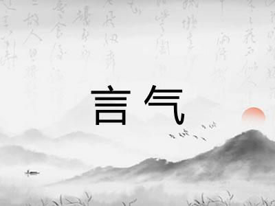 言气