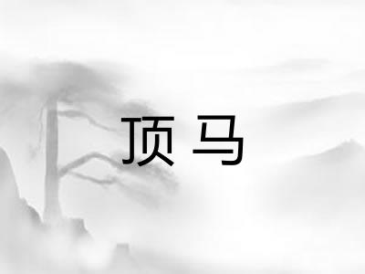 顶马