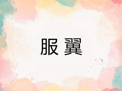 服翼