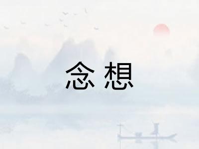 念想