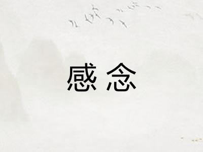 感念