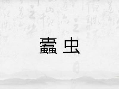 蠹虫