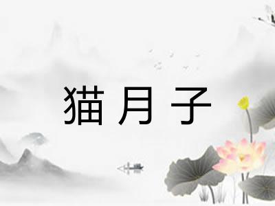 猫月子