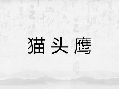 猫头鹰